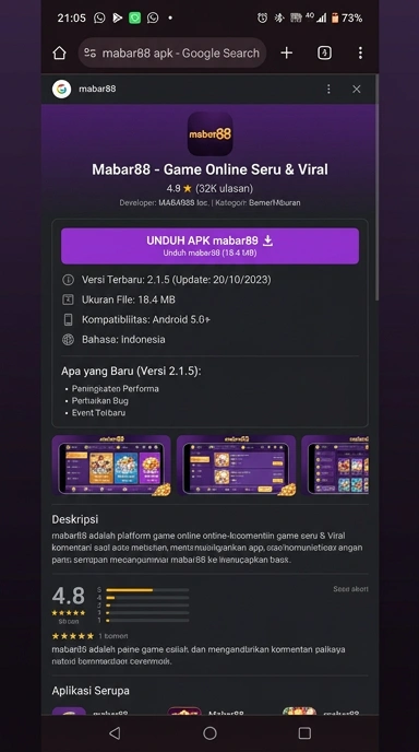 Unduh APK mabar88 Terbaru untuk Android