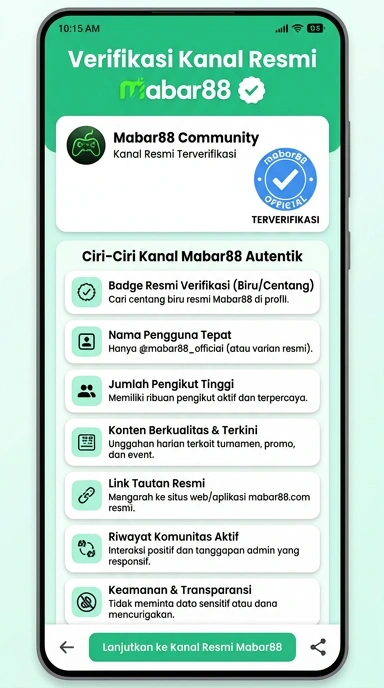 Kanal Resmi Unduh mabar88 untuk Pengguna Android